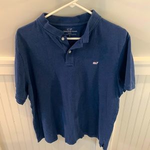 Vineyard Vines Slim Fit Polo shirt Mens Large Blue